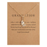 9 Styles Fashion Wish Card Necklace For Women