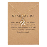 9 Styles Fashion Wish Card Necklace For Women