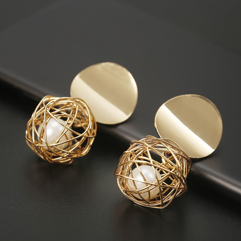 European And American Style New Geometric Earrings