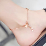 New Butterfly Pendant Anklets Foot Chain