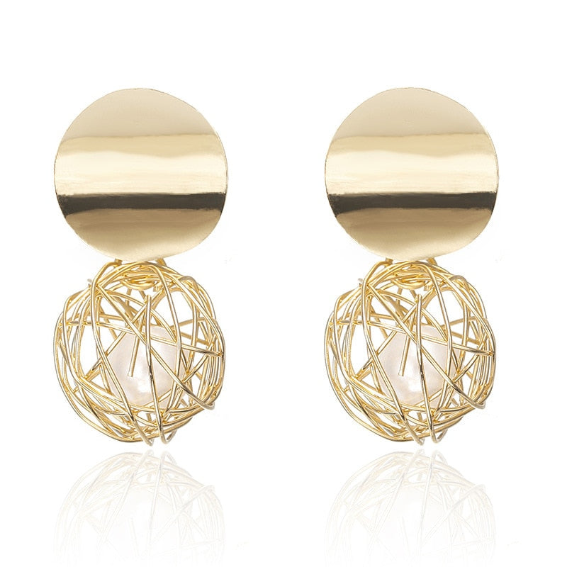 European And American Style New Geometric Earrings