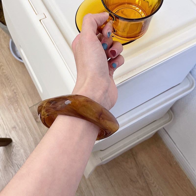 Acrylic Resin Bangle for Women