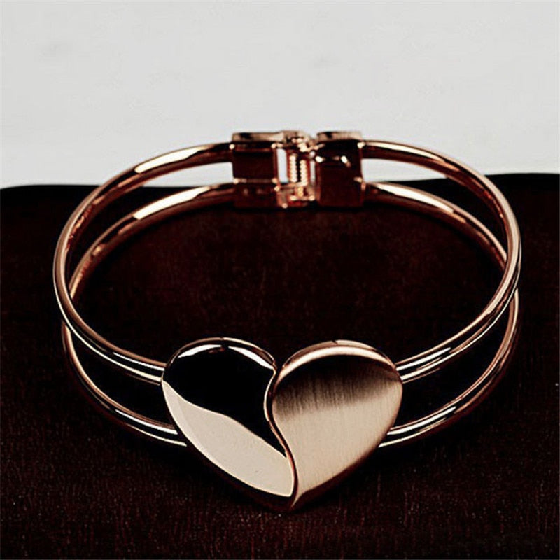 Elegant Heart Bracelets For Women