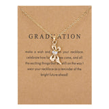 9 Styles Fashion Wish Card Necklace For Women