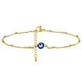 Danity Blue Evil Eyes Anklet