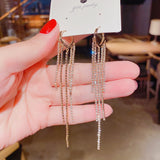 New Crystal Drop Earrings