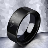 Map Stainless Steel Rings for Women