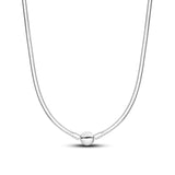 Hot Selling Original 925 Sterling Silver Necklace Fit Original Charm Fashion Infinity Knot  50CM For Women Jewelry Gift