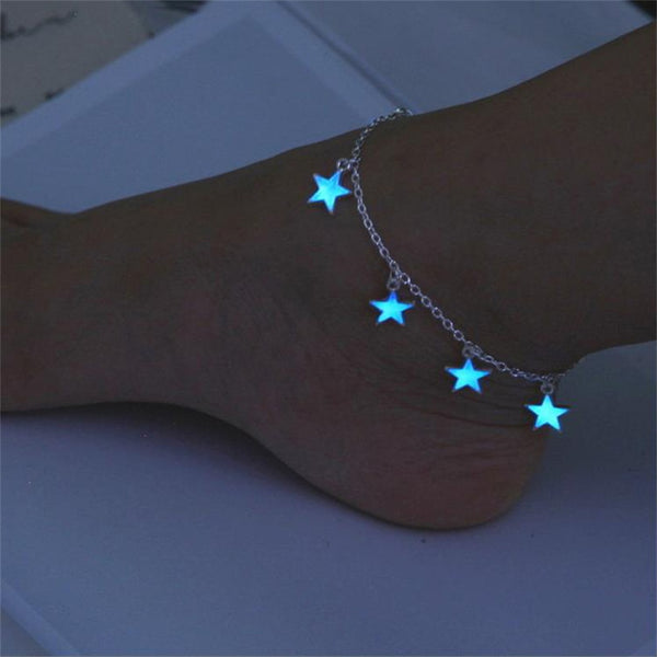 Vintage Luminous Beach Anklet For Women