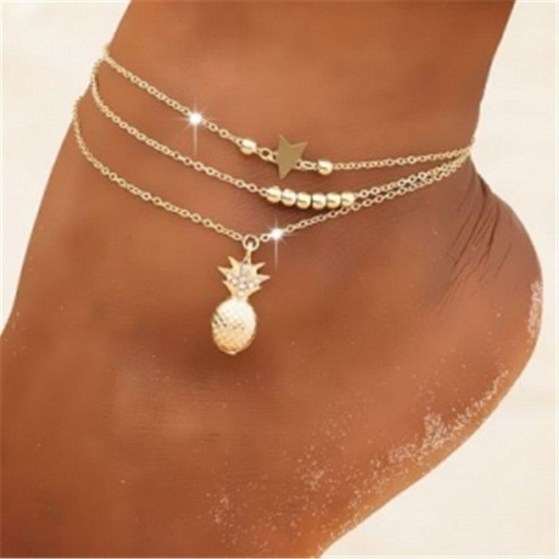 New Butterfly Pendant Anklets Foot Chain