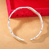 Luxury Wavy Open Bracelet for Women