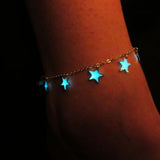 Vintage Luminous Beach Anklet For Women