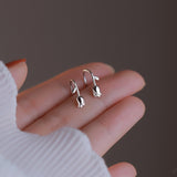 Simple Shiny Zircon Earrings